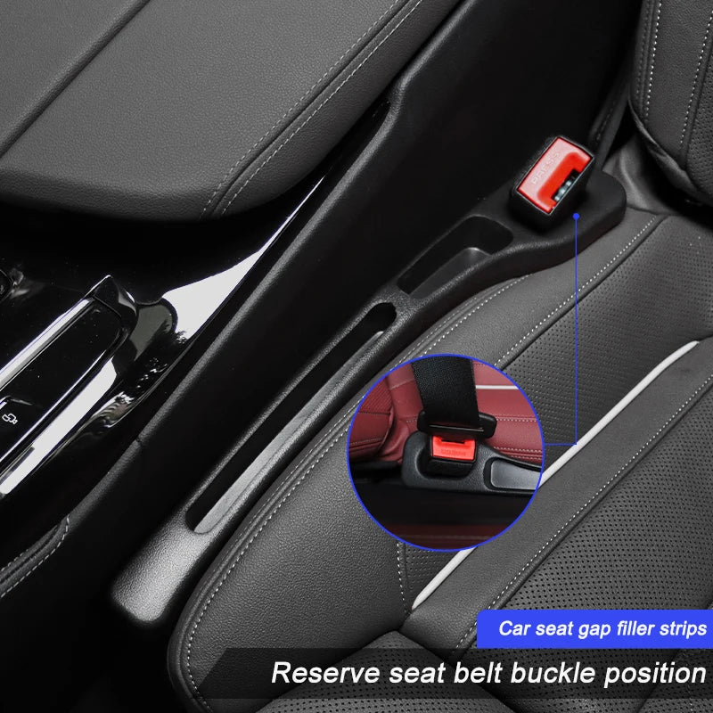 2Pcs Car Seat Gap Filler Side Seam Plug Strip Leak-proof Filling Strip For All Car Model Wallet Phone Holder Car Accessories 3 Millions